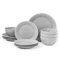 Willow Drive‚Ñ¢ Grey 12-piece Dinnerware Set